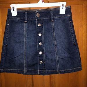 Denim skirt